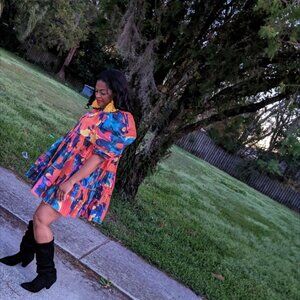 Vibrant BabyDoll Dress